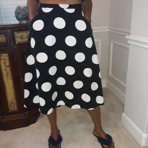 Woman's Polka Dot Skirt